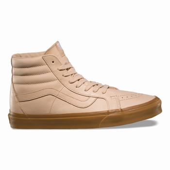 Vans Veggie Tan SK8-Hi Reissue - Miesten Korkeavartiset tennarit - Vaalean